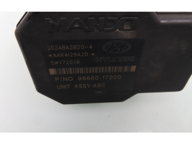 Jednotka ABS 9566017000, 202ABA2B204   Hyundai Matrix 2001