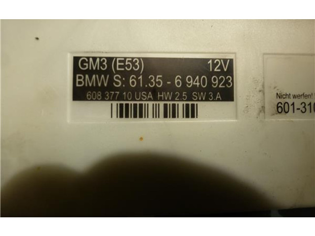 Řídící jednotka 61356940923, 6013106014   BMW X5 E53 2003
