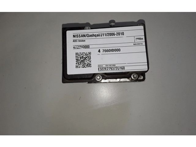 Блок ABS 47660ID000, 0265231899   Nissan Qashqai