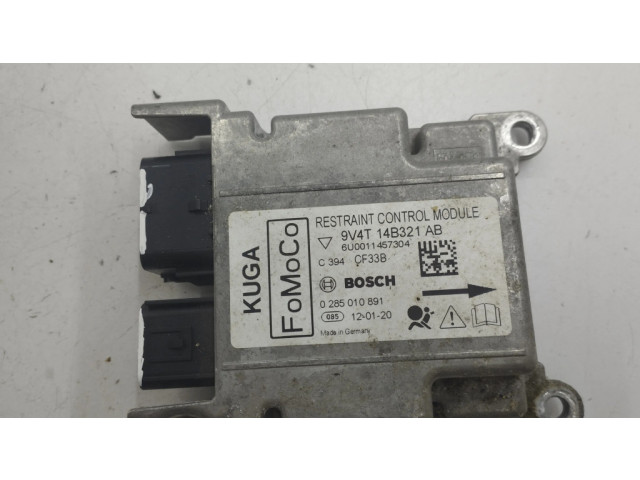 Блок подушек безопасности 0285010891, 9V4T14B321AB   Ford Kuga I