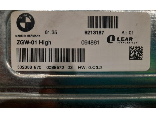 Блок предохранителей 9213187, 9213187   BMW 5 GT F07    