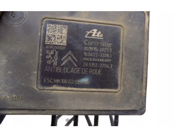 Jednotka ABS 9807180380   Peugeot 2008 I 2016