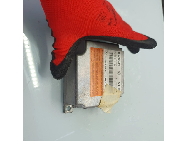 Блок подушек безопасности 0285010146, 21118701185   Mercedes-Benz CLS C219