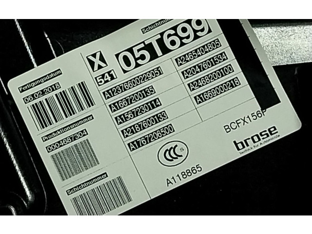 Zpětné zrcátko  Mercedes-Benz GLA W156 2018  A1767206500, A1667200135  