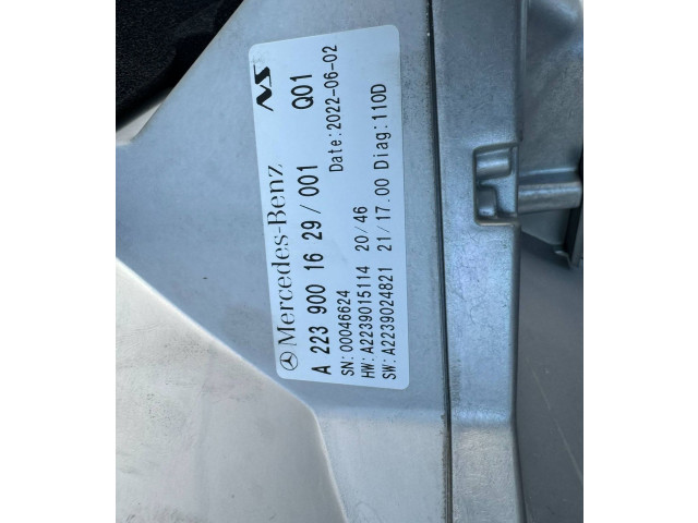 Přístrojová deska  Mercedes-Benz S W223 2021 A2239001629, A2239015114  