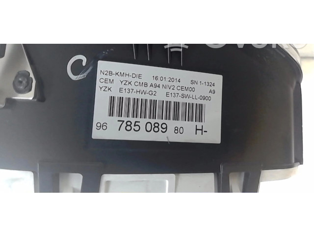 Přístrojová deska  Peugeot 2008 I 2014 9678508980  