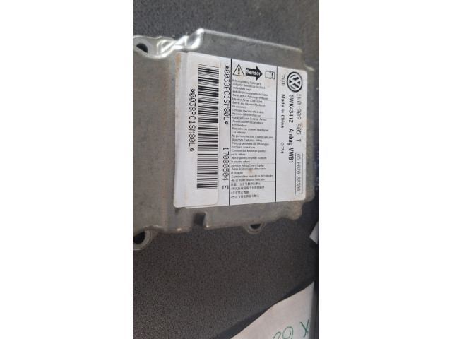 Блок подушек безопасности 1K0909605T, 17080504E   Volkswagen Golf Plus
