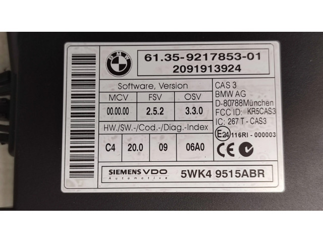 Řídící jednotka 8506444, 61359217853   BMW 3 E92 E93 2010