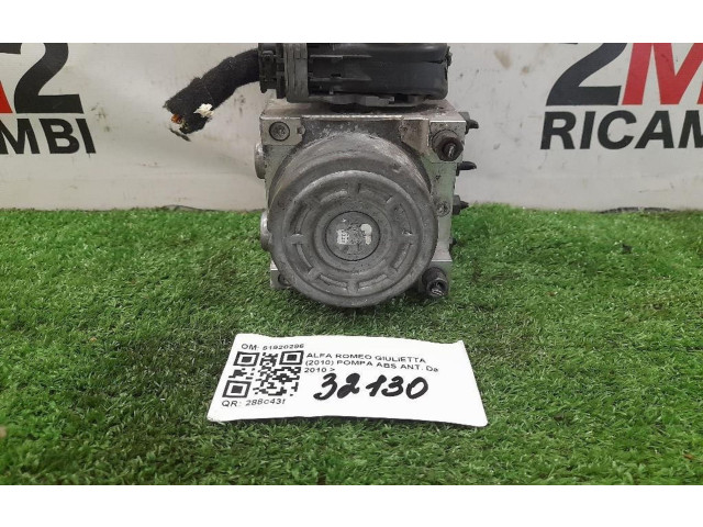 Блок управления АБС 51920296, 51920296   Alfa Romeo Giulietta