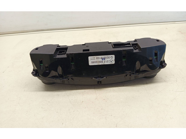 Блок управления климат-контролем 2118300085, Q00103103   Mercedes-Benz E W211