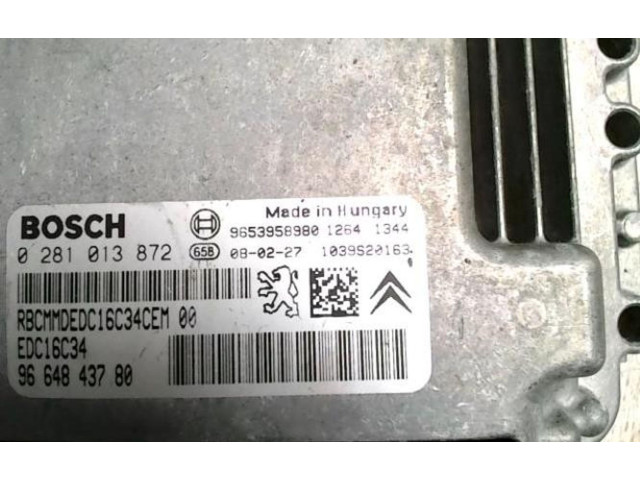Řídící jednotka 1608325880, 1608325880   Peugeot 207 2008