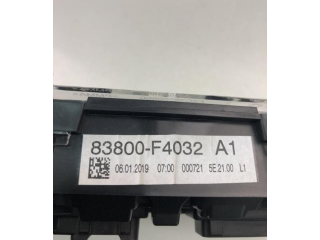 Панель приборов 83800F4032, LT976   Toyota C-HR I       