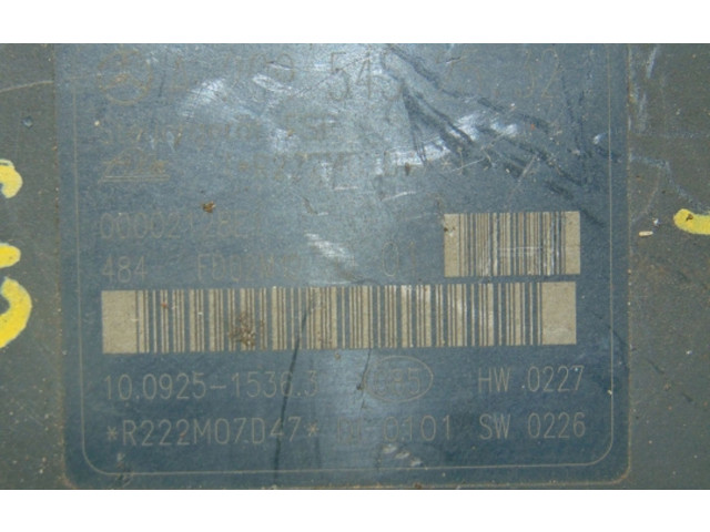 Jednotka ABS A0044316212, 0044316212   Mercedes-Benz C W203 2004