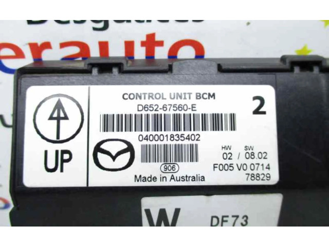 Řídící jednotka D65267560E   Mazda 2 