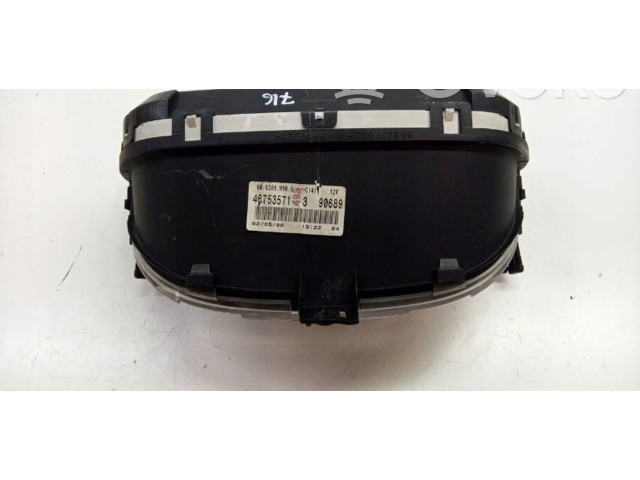 Přístrojová deska  Fiat Punto Evo 2000 46753571  