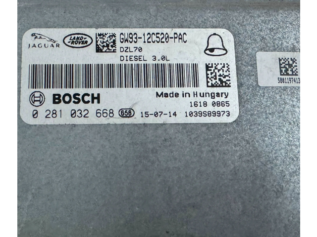 Řídící jednotka GW9312C520PAC, 1039S89973   Land Rover Range Rover Sport L494 2014