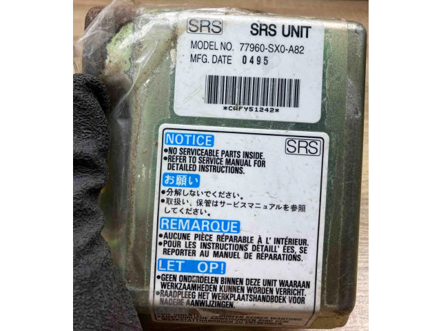 Блок подушек безопасности 77960SX0A82, G350330   Honda Civic