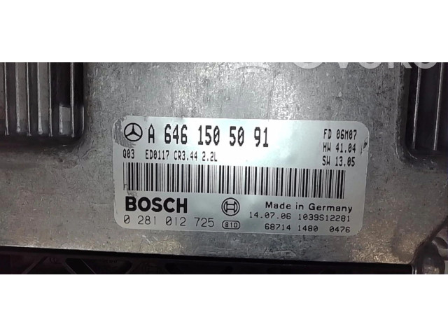 Блок управления двигателя 6461509577   Mercedes-Benz CLC CL203