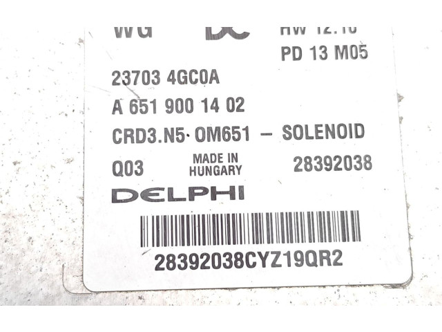 Řídící jednotka 23703-4GC0A, 237034GC0A   Infiniti Q50 2015