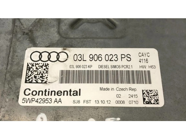 Řídící jednotka 03L906023PS, 5WP42953AA   Audi A1 2012