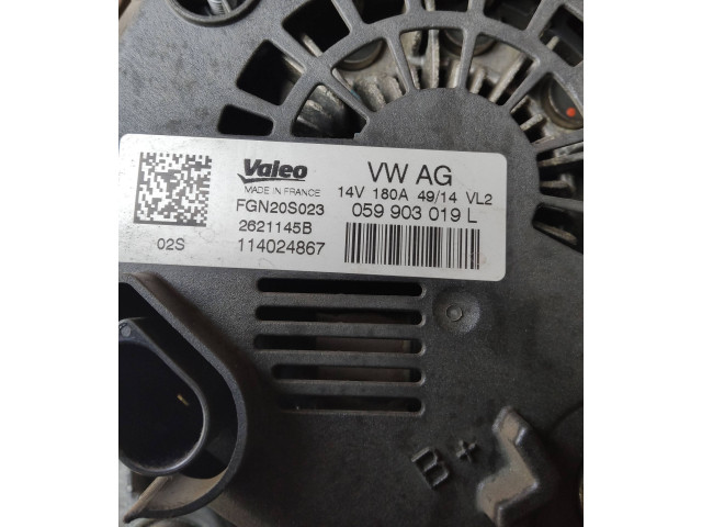 Генератор 059903019L, FGN20S023   Audi A6 S6 C7 4G      