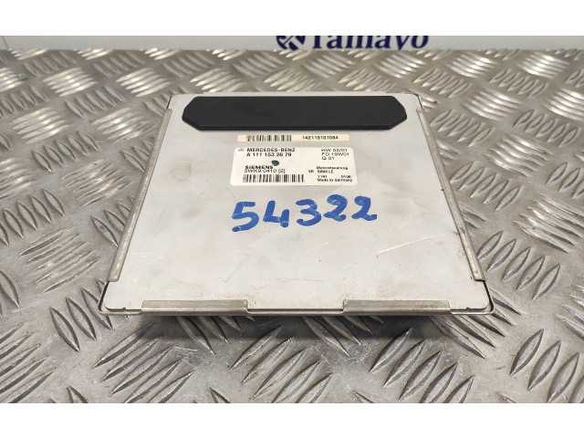 Блок управления двигателя A1111532679, 5WK90410   Mercedes-Benz CLK A208 C208
