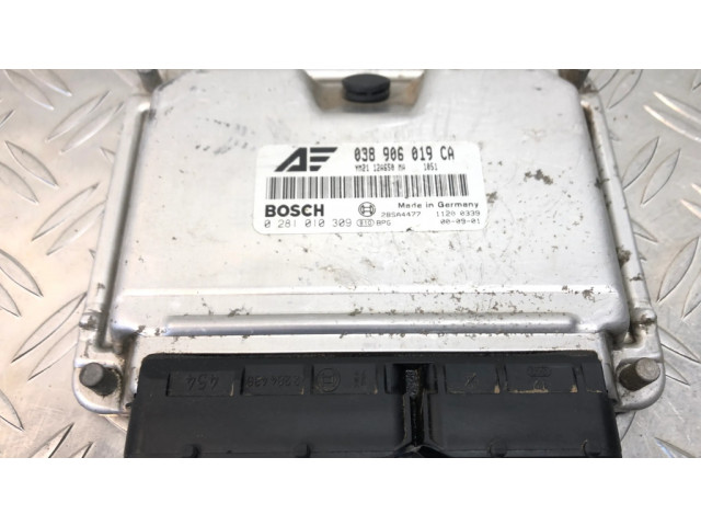 Блок управления двигателя 038906019CA, 0281010309   Ford Galaxy