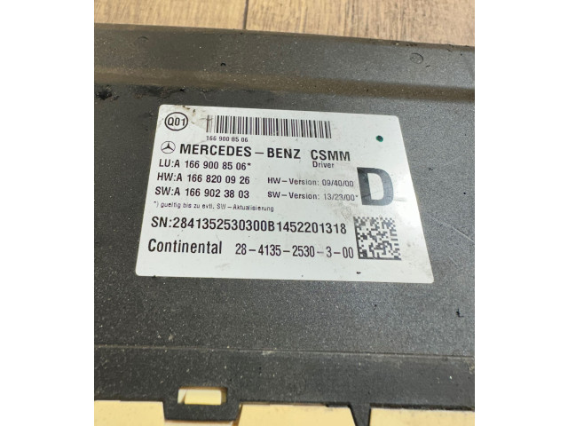 Модуль управления сидением A1668200926, A1669023803   Mercedes-Benz GL X166