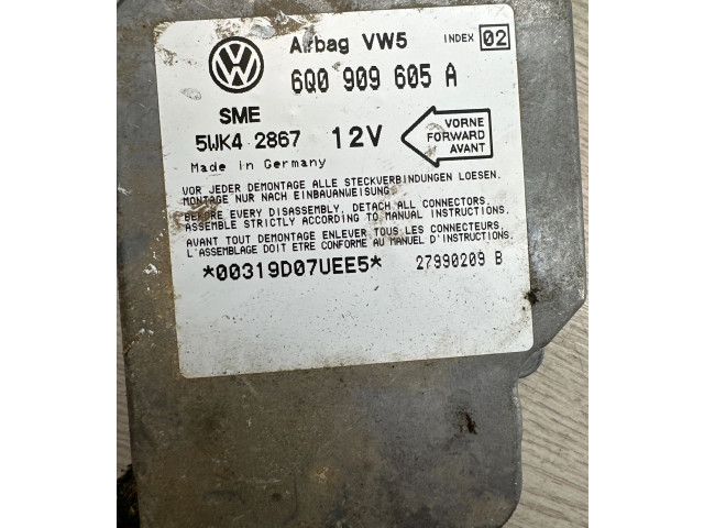 Řídící jednotka 6Q0909605A, 27990209B   Volkswagen New Beetle 1999