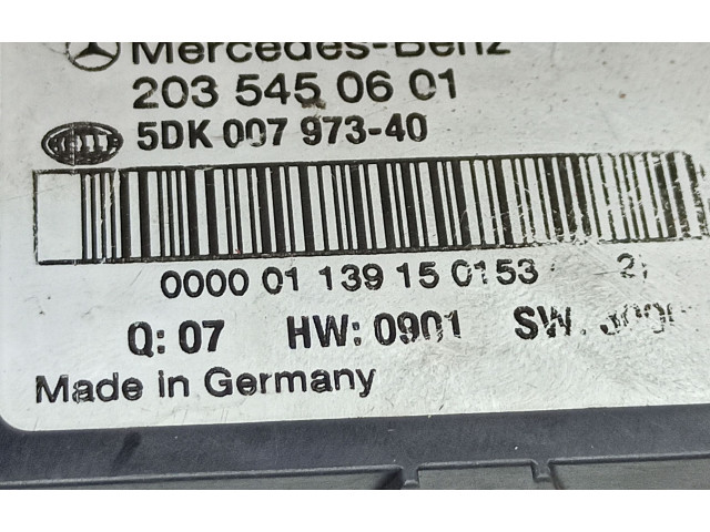 Блок предохранителей 5DK00797340, 2035450601   Mercedes-Benz CLK A209 C209