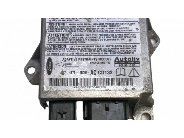 Блок подушек безопасности 4S7T14B056AC, 603951000   Ford Mondeo Mk III