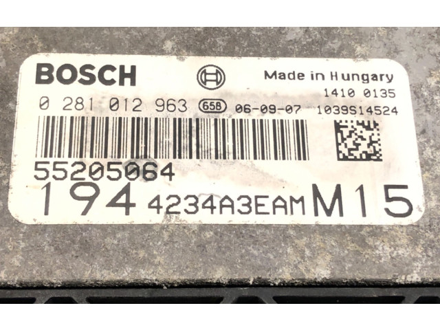 Řídící jednotka 55205064   Fiat Croma 2005
