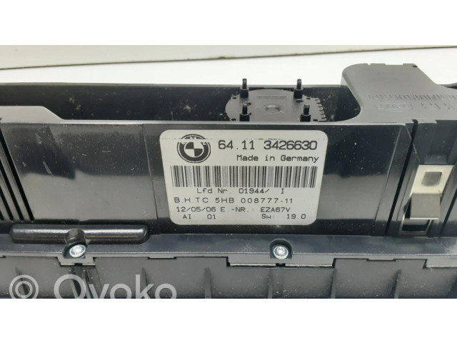 Блок управления климат-контролем 3426630, 64113426630   BMW X3 E83