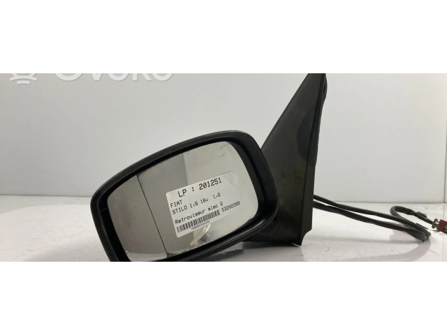 Zpětné zrcátko  levé Fiat Stilo 2003  735306558  