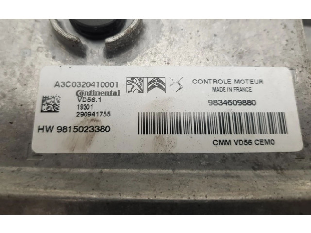 Řídící jednotka 9834609880, 9834609880   Opel Corsa F 2020