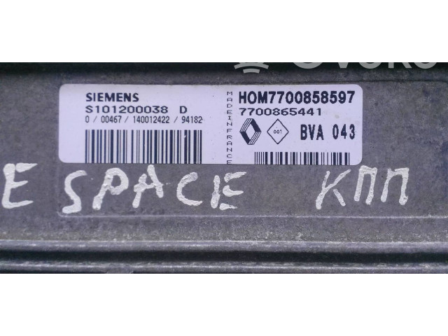 Блок управления коробкой передач 7700865441, HOM7700858597   Renault Espace II
