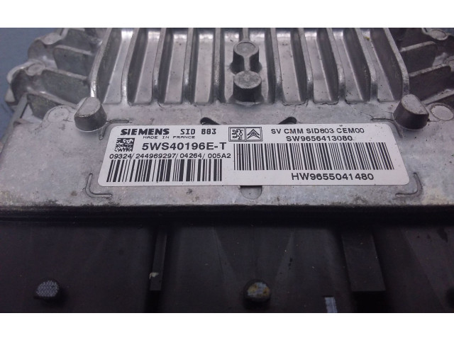 Řídící jednotka 9655041480, 9655041480   Peugeot 407 2004