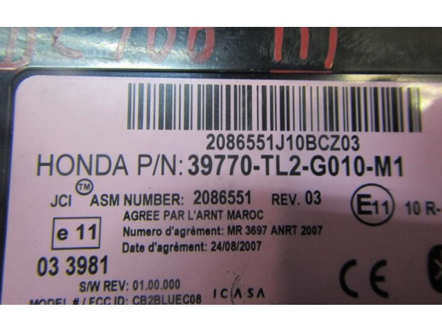 Блок управления 39770TL2G01, 39770TL2G01   Honda Accord