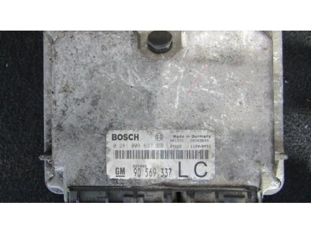Řídící jednotka 90569337lc, 0281001637  b97005   Opel Sintra 1997