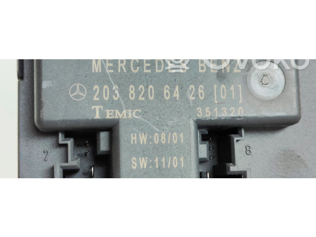 Блок управления 2038206426   Mercedes-Benz C AMG W203