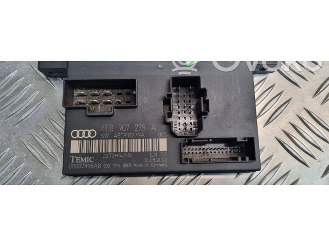 Блок комфорта 4E0907279A, 4E0910279A   Audi A8 S8 D3 4E   