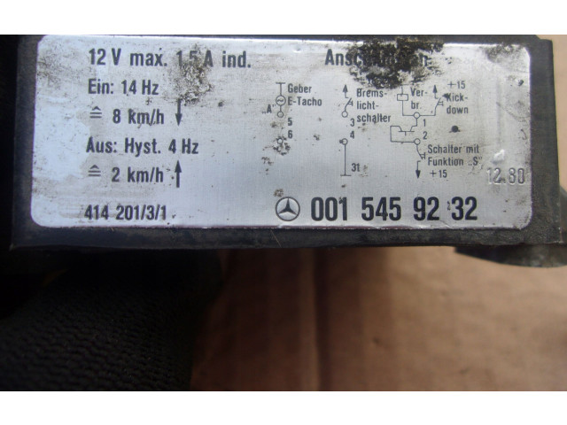 Блок управления редуктора коробки передач (раздатки) 0015459232   Mercedes-Benz S W126