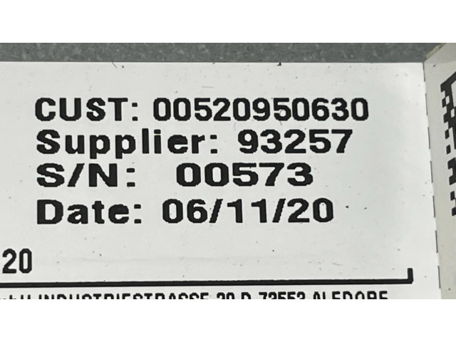 Подушка безопасности пассажира 00520950630   Jeep Renegade