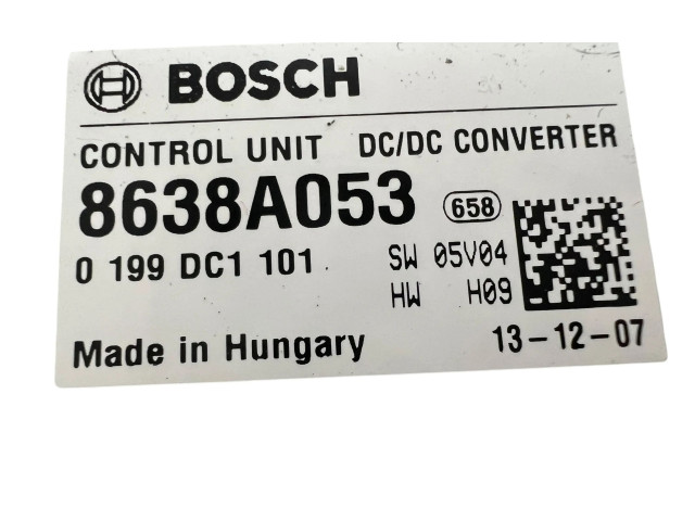 Блок управления 8638A053, 0199DC1101   Peugeot 4008