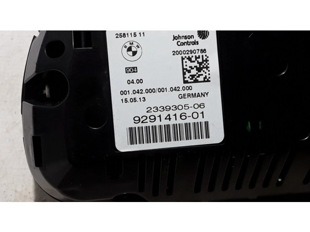 Панель приборов 9291416   BMW 5 F10 F11       