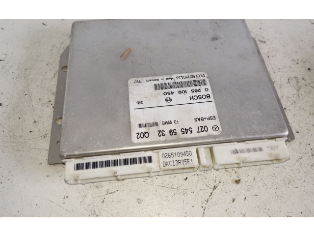 Блок управления АБС 0275455932, 0265109450   Mercedes-Benz CLK A208 C208