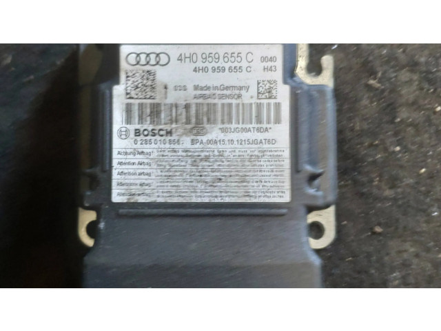 Блок подушек безопасности 4H0959655C, 0285010856   Audi A6 C7