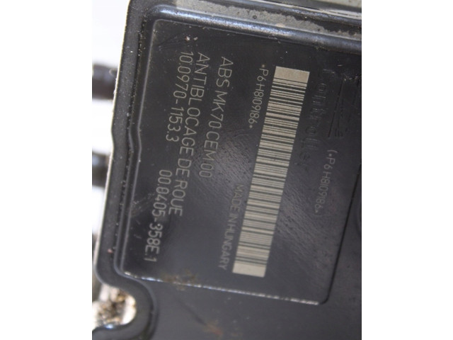 Jednotka ABS 100970-11533   Citroen C2 2008