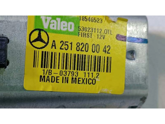 Моторчик заднего дворника A2518200042, 18546523    Mercedes-Benz ML AMG W164