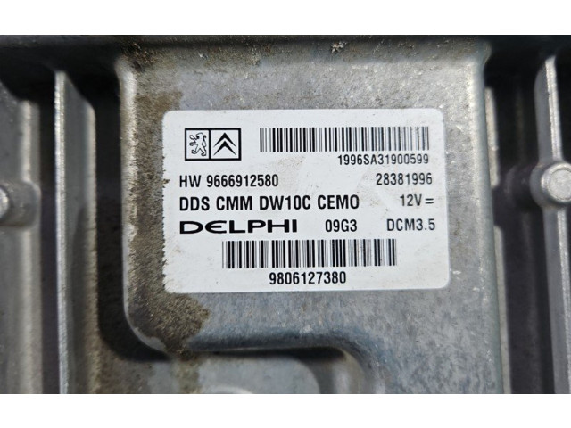 Řídící jednotka 9666912580, IMPRK1407511   Fiat Scudo 2012
